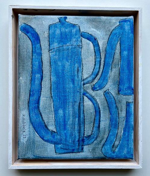 Klaas Gubbels, origineel schilderij uit 2023, Antiek en Kunst, Kunst | Schilderijen | Modern, Ophalen