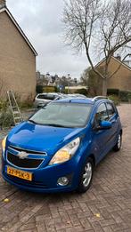 Chevrolet Spark 1.0 Bifuel 2011 Blauw, Parkeersensor, 4 cilinders, Blauw, Origineel Nederlands
