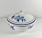 Gien Ceres soupière terrine met deksel blauw, Ophalen of Verzenden