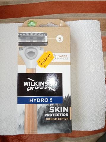 Wilkinson Sword Hydro 5 - Houten Handvat - Nieuw beschikbaar voor biedingen