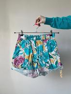 Vintage bloemen short, XS/S. 90s 80s floral boho pastel, Overige kleuren, Kort, Verzenden, Vintage