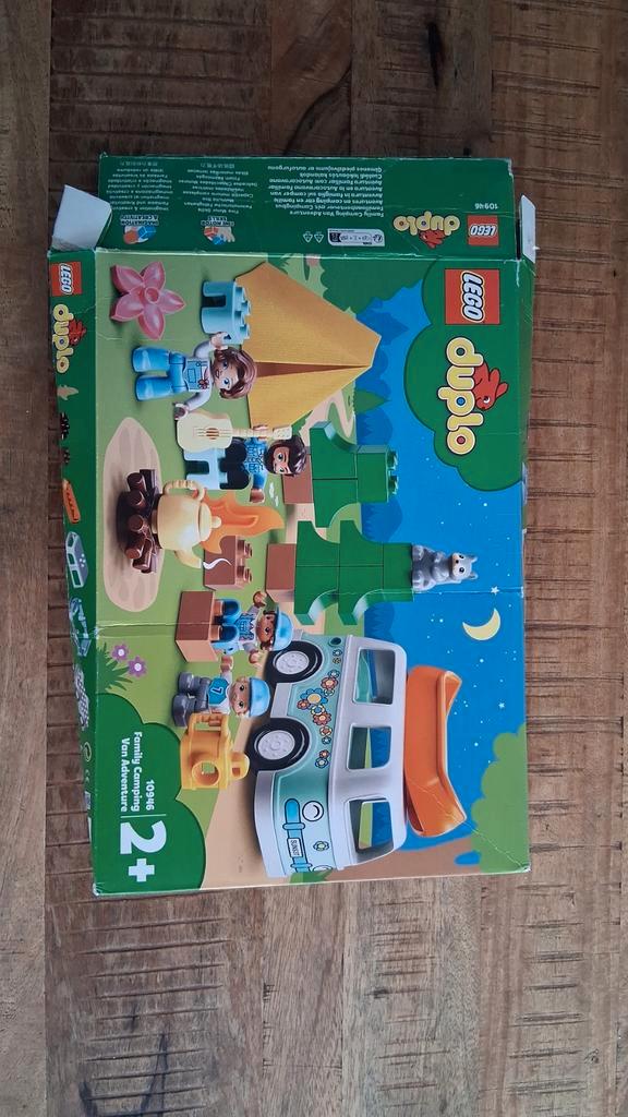 Lego Duplo Familie Campingbus Avontuur 10946, Kinderen en Baby's, Speelgoed | Duplo en Lego, Zo goed als nieuw, Duplo, Complete set