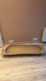 Gave houten trog, Ophalen, Zo goed als nieuw, Rechthoekig, Hout