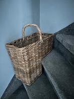 Mooie rieten mand trapmand, Huis en Inrichting, Woonaccessoires | Schalen en Manden, Ophalen, Gebruikt, Mand, Riet