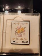 Brother borduurkaart 21, Hobby en Vrije tijd, Borduren en Borduurmachines, Ophalen of Verzenden, Zo goed als nieuw, Machineborduren