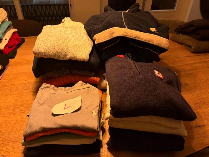 Partij vintage A-merk kleding superdy, adidas, nike, tommy, Kleding | Heren, Heren-kledingpakketten, Gedragen, Overige maten, Ophalen