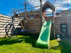 Speeltoestel Wickey MultiFlyer met houten dak, Kinderen en Baby's, Speelgoed | Buiten | Speelhuisjes, Gebruikt, Hout, Ophalen