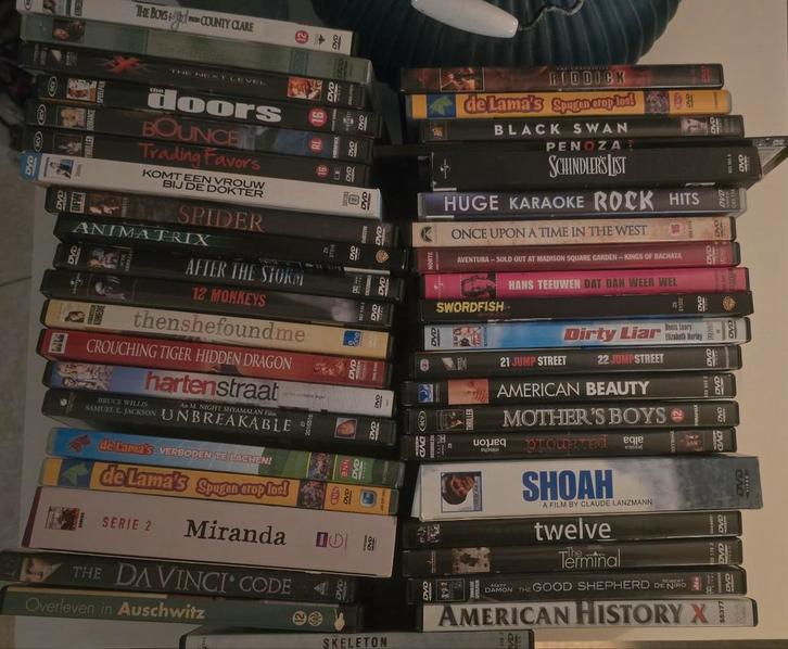 DVD Collectie - Diverse Films & Series, Cd's en Dvd's, Dvd's | Overige Dvd's, Gebruikt, Alle leeftijden, Ophalen