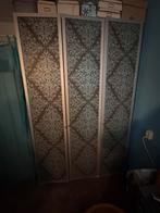 Te koop: nette grote kledingkast met glazen deuren, Ophalen, Met deur(en), Gebruikt, 200 cm of meer