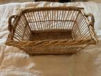 Grote Rechthoekige Rietmand, Mand, Ophalen of Verzenden, Zo goed als nieuw, Riet
