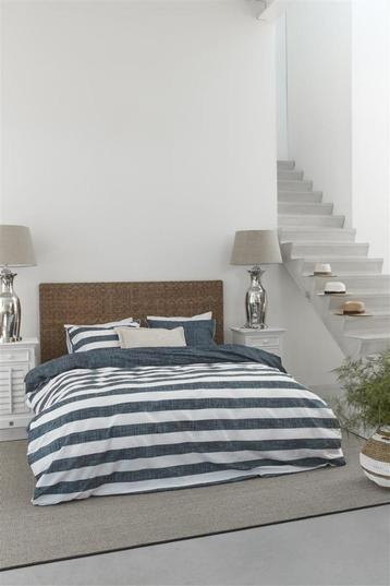 Riviera Maison dekbedovertrek LINDY LINES BLUE half geld beschikbaar voor biedingen