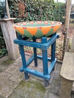 Plantenbakken twee stuks, Tuin en Terras, Bloembakken en Plantenbakken, Ophalen, Gebruikt, Rond, 60 tot 100 cm