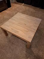 Vierkante lage eiken tafel, Ophalen, Minder dan 50 cm, Rond, Minder dan 50 cm