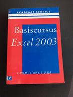 Basiscursus Excel 2003, Boeken, Informatica en Computer, Ophalen of Verzenden, Zo goed als nieuw