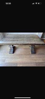 Houten kloostertafel, Huis en Inrichting, Tafels | Eettafels, Ophalen, 100 tot 150 cm, Vijf personen of meer, 150 tot 200 cm