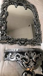Spiegel met hangzuil, Huis en Inrichting, Woonaccessoires | Spiegels, Ophalen, Minder dan 50 cm, Gebruikt, 100 tot 150 cm