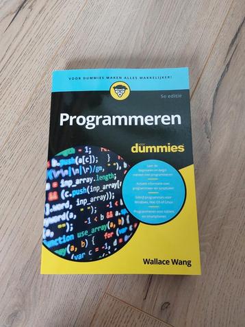 Wallace Wang - Programmeren voor Dummies beschikbaar voor biedingen