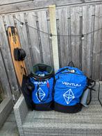 Ventum kitesurf set voor beginners  9/12m2 zo goed als nieuw, Watersport en Boten, Kitesurfen, Twintip, Ophalen, Zo goed als nieuw