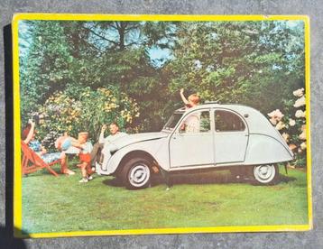 Houten kinderpuzzel 34 stuks (32*23cm) : Citroën 2cv anno 19 beschikbaar voor biedingen