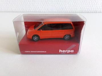 Herpa Peugeot 806 oranje 1:87 / H0 (in ovp) beschikbaar voor biedingen
