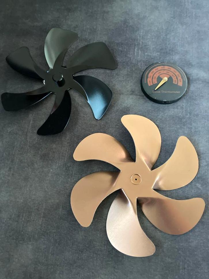 Kachelventilator Ecofan met Losse Wieken, Huis en Inrichting, Kachels, Nieuw, Vrijstaand, Houtkachel, Hout, Ophalen of Verzenden