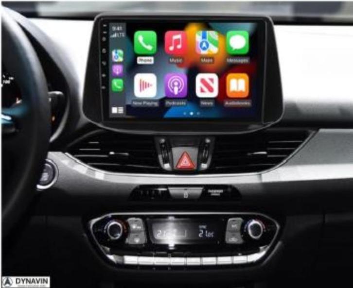 Apple carplay Navigatie Hyundai I30 2020 android 14 carkit, Auto diversen, Autoradio's, Nieuw, Ophalen of Verzenden