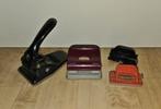 Set 4 oude perforators,gaatjesmakers papier, Ophalen of Verzenden