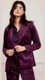 Fabienne Chapot Puck Velvet blazer/ jasje maat XS  *nieuw *, Nieuw, Ophalen of Verzenden, Fabienne Chapot, Jasje