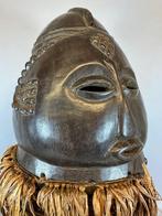 240422 - LARGE Afrikaans Mende Sowei Sande Society Mask, Ophalen of Verzenden