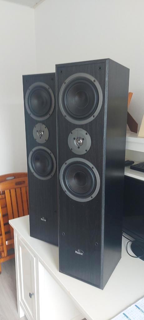 Magnat project 4 luidsprekers, Audio, Tv en Foto, Luidsprekers, Zo goed als nieuw, Front, Rear of Stereo speakers, 120 watt of meer