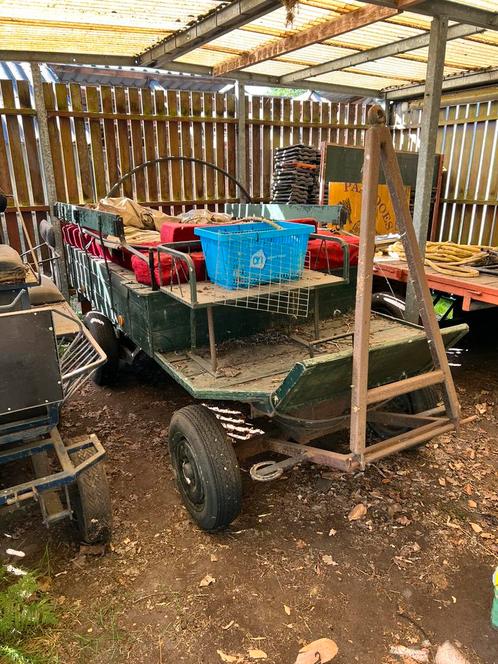 Opknappers huifkar, kleine marathon en recreatie wagen, Dieren en Toebehoren, Rijtuigen en Koetsen, Gebruikt, Overige typen, Pony