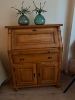 Vintage eikenhouten secretaire mooie kwaliteit., Ophalen, Zo goed als nieuw