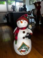 Decoratieve Sneeuwpop Kerst, Ophalen of Verzenden, Zo goed als nieuw