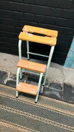 Retro vintage Brabantia trapje, Huis en Inrichting, Krukjes, Ophalen, Gebruikt, IJzer
