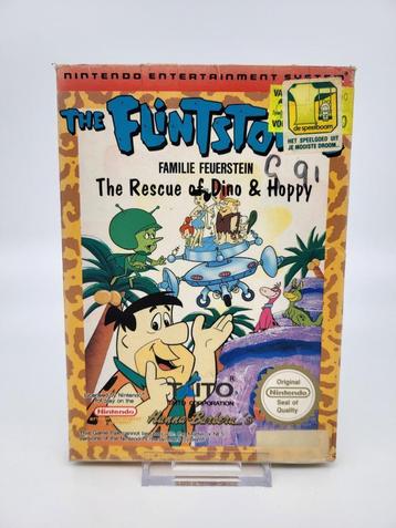 Flintstones: The Rescue of Dino & Hoppy Nintendo NES CIB NOE
