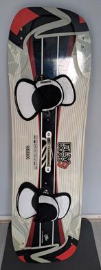 Flysurfer Flydoor Kiteboard 140x41 met Bindingen, Watersport en Boten, Kitesurfen, Twintip, Ophalen of Verzenden, Zo goed als nieuw
