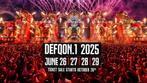 Defqon 2025 weekend tickets, Tickets en Kaartjes, Twee personen