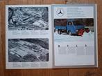 Mercedes-Benz Fahrzeuge für den Winterdienst brochure - 1975, Ophalen of Verzenden, Gelezen, Mercedes