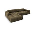Cosmopolitan Design Chicago Hoekbank Links Groen | €1799, nu, Cosmopolitan Design, Nieuw, Ophalen of Verzenden, Cosmopolitan Design