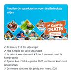 Gratis Albert Heijn uitjeszegels, Tickets en Kaartjes, Drie personen of meer, Overige typen