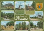 DRENTHE Boerderij Fietspad Oogst Kerk Telescoop Groeten, Verzenden, 1980 tot heden, Gelopen, Drenthe