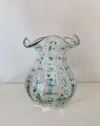 Prachtige oude glazen vaas, Antiek en Kunst, Antiek | Vazen, Ophalen of Verzenden