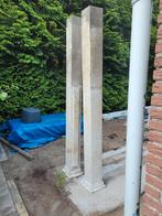 Hardhouten balken (200x200, 2,5 meter), Tuin en Terras, Ophalen, Zo goed als nieuw, Balken