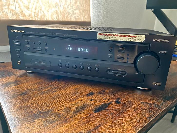 Pioneer VSX-407RDS, Audio, Tv en Foto, Versterkers en Receivers, Gebruikt, Stereo, 60 tot 120 watt, Pioneer, Ophalen of Verzenden