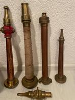 Koperen straalpijpen brandweer, Ophalen of Verzenden, Gebruikt