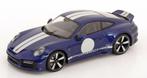 Porsche 911 (992) Sport Classic 2022 Blauw Metallic / Wit 1-, Minichamps, Tschuiten@hotmail.com, Duitsland, Auto