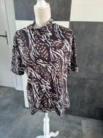 Leuk shirt van Maicazz maat 3xl bruin, Bruin, Maat 46/48 (XL) of groter, Ophalen of Verzenden, Korte mouw