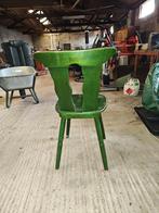 Keukentafel met 6 stoelen - Gebruikt jaren 70, Ophalen, Gebruikt, Overige kleuren, Landelijk