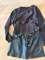 Nikkie Leren Rok, trui Nikkie zwart, maat M, Kleding | Dames, Rokken, Maat 38/40 (M), Zwart, Ophalen of Verzenden, Zo goed als nieuw