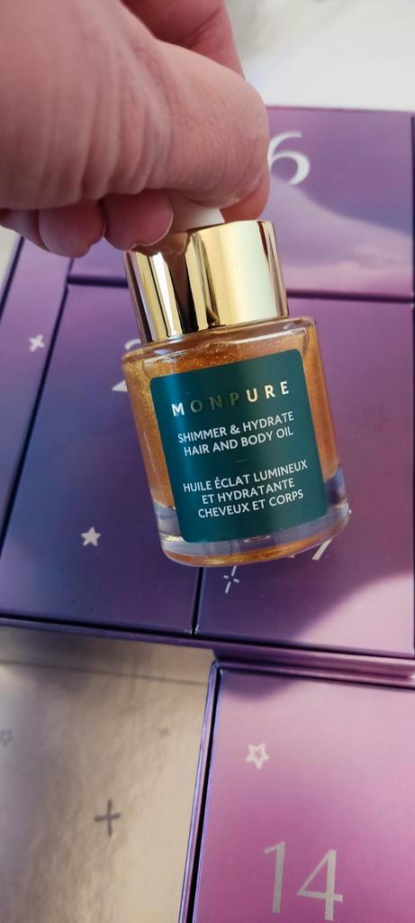 Monpure Shimmer & Hydrate Haar- en Lichaamsolie 30ml, Sieraden, Tassen en Uiterlijk, Uiterlijk | Parfum, Nieuw, Ophalen of Verzenden